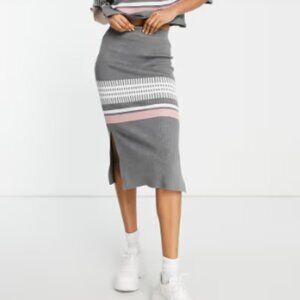 womens sweater midi skirt